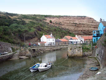  Footbridge in Staithes Photo